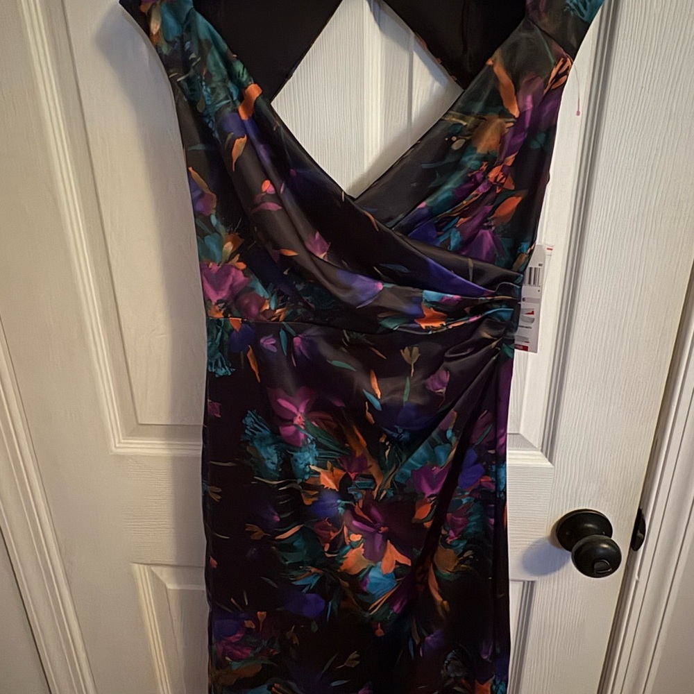 Floral Multi-Color Women's Dress